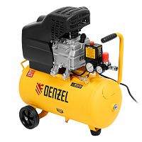 Компрессор воздушный прям. привод DC1500/24, 1,5 кВт, 24 литра, 220 л/мин// Denzel