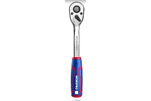 Трещотка  ручная  1/4"  72 зуба для труднодоступ мест WORKPRO