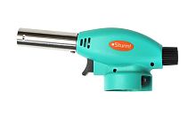 Горелка газовая ,пьезоподж.(курок),рег.пламени,защита от ветра, Sturm!