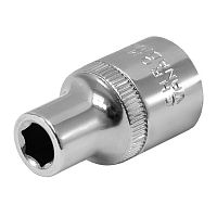 Головка торц. 1/2, 8 мм, 6-гр.-FLANK с насеч. CrV