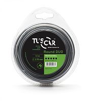 Леска для триммера TUSCAR Round DUO, Professional, 2.7mm*12m