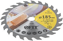 Диск пильный по дереву 185*20*24 Т