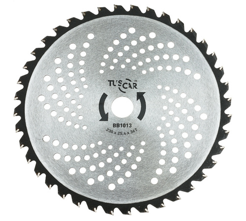Нож для мотокосы TUSCAR BB1013, Standart, 230x25,4x36T, Classic