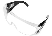 Очки защитные ПРОЗРАЧНЫЕ С ДУЖКАМИ.ЛИНЗЫ 2мм ПОЛИКАРБОНАТ,ПРОИЗВ. РОССИЯ.Sturm!