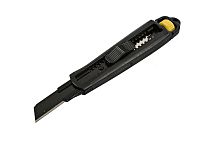 Нож 18мм, обрезиненный корпус, доп.фиксирующий винт, лезвие SK2 0.7мм, Hanskonner