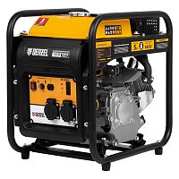 Инверторная генераторная установка GT-3500iF, 3,5кВт, 230В, откр. корп., ручн. старт. Denzel 