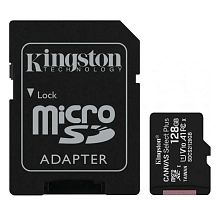 Micro-SDXC 128GB Kingston (Class 10) Canvas Select Plus UHS-I 100mb/s (SDCS2/128GBSP)