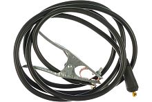 Кабель сварочный Elitech 3 м, DX25, 16 мм2 ,зажим заземления