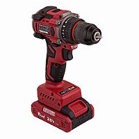 Дрель ак ДА-10/20 CDI 20/2,0-SPRO №1 (45Hm,20V/2,0Ah,10мм метал.патрон,500-1650об/мин,КЕЙС) №1