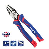 Пассатижи 200мм CR-V WORKPRO