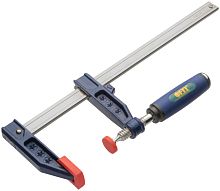 Струбцина тип "F" усиленная, мягкая ручка 80х300мм