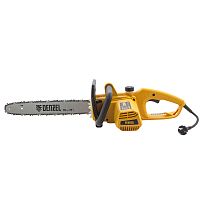 Пила цепная электрическая EDS-2000P, 2кВт,поперечная,шина 40см,шаг 3/8, паз 1,3мм, 57зв// Denzel