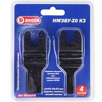 Полотно торцовое пильное HCS (косой зуб) 4 шт., НМЭВУ-20 К3, универсальное крепление ДИОЛД