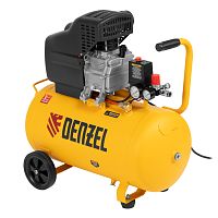 Компрессор воздушный прям. привод DC1500/50, 1,5 кВт, 50 литров, 220 л/мин// Denzel