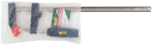 Струбцина тип "F" усиленная, мягкая ручка 50х300мм фото 2