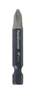 Биты PH2x50мм, сталь S2, Diamond, 2шт,Hanskonner