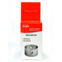 Коронка Elitech пильная Bi-Metal  ф30
