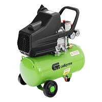 Компрессор воздушный КК-1100/22, 1,1 кВт, 135 л/мин, 22 л, прямой привод, маслянный. Сибртех