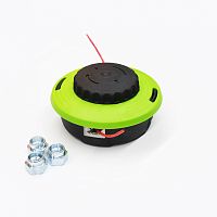 Головка триммерная TUSCAR TH10-15, Professional, набор адаптеров: гайка M10*1,00L; гайка M10*1,25L; 