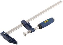 Струбцина тип "F" усиленная, мягкая ручка 50х300мм