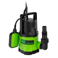 Дренажный насос для чистой воды СДН500-5, 500 Вт, напор 8 м, 8000 л/ч// Сибртех