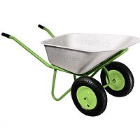 Тачка садовая-строительная грузоподъёмность 230 кг, объём 90 л, Сибртех