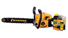 Бензопила CHAMPION 251-18"-0.325"-1,5-72 (2,3кВт, легкий старт, 5,6кг)
